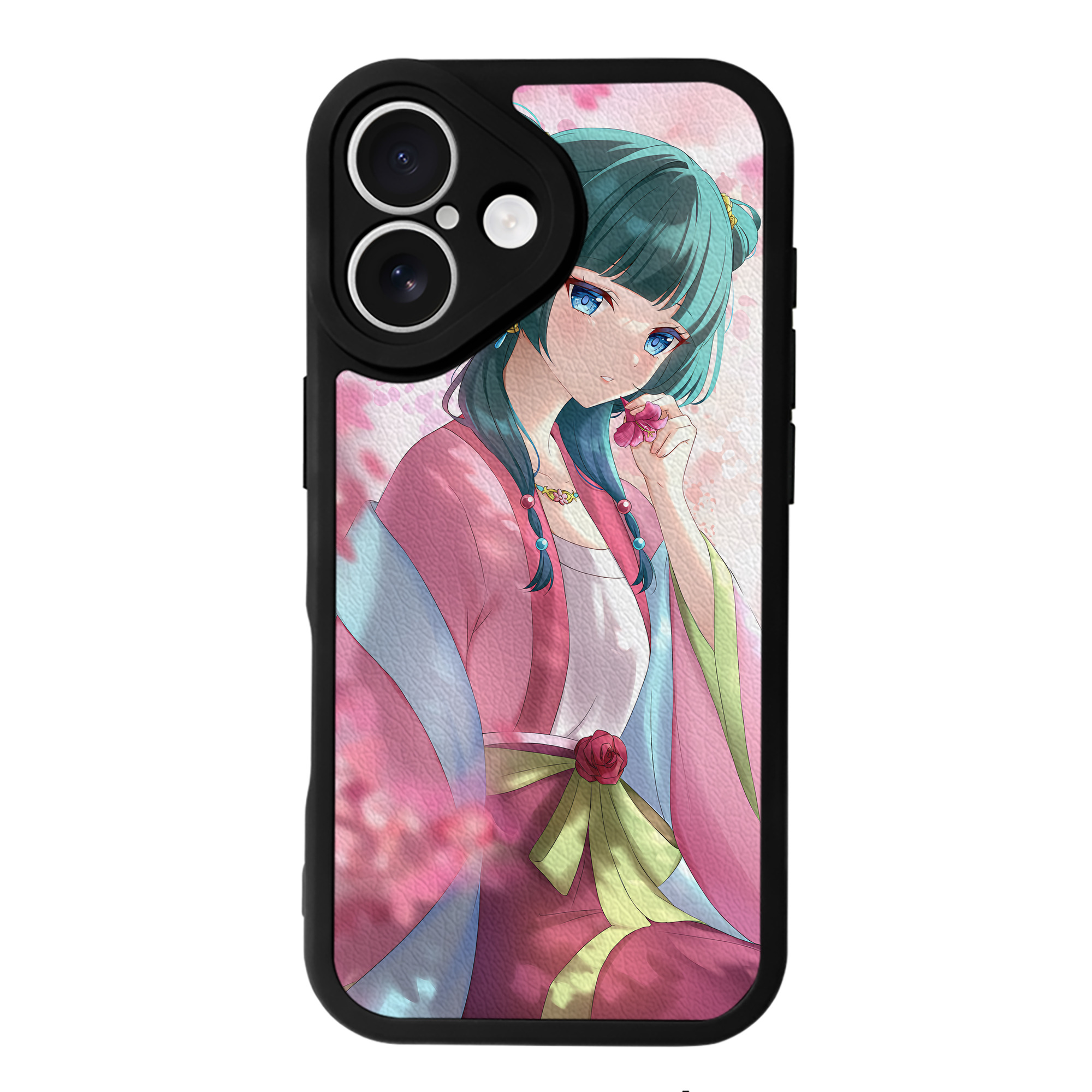（画像用） 薬屋のひとりごと The Apothecary Diaries 【iPhone 16シリーズ対応】シリコンスマホケース（レザー調） 材質：シリコン